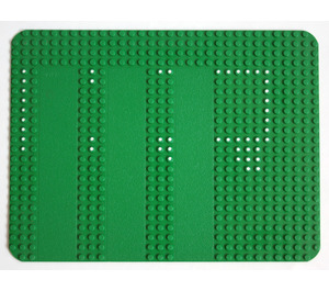 LEGO Vert Plaque de Base 24 x 32 Fire-House avec Dots from Set 355