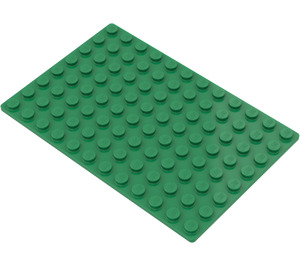 LEGO Zielony Płyta podstawowa 8 x 12