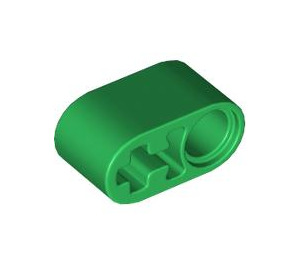LEGO Green Beam 2 with Axle Hole and Pin Hole (40147 / 74695)