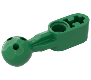 LEGO Vert Faisceau 2 avec Droit Rotule (6 trous dans la balle) (67697)