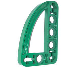 LEGO Vert Faisceau 3 x 5 x 0.5 Courbé 90 degrés Trimestre Ellipse (32250 / 65714)