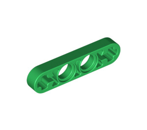 LEGO Green Beam 4 x 0.5 Thin with Axle Holes (32449 / 63782)