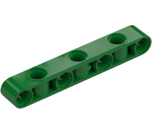 LEGO Grün Balken 7 mit Seite Löcher (2391)