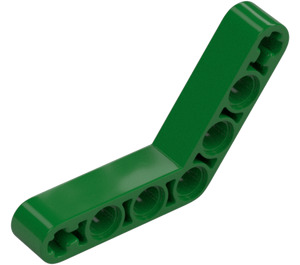 LEGO Green Beam Bent 53 Degrees, 4 and 4 Holes (32348 / 42165)