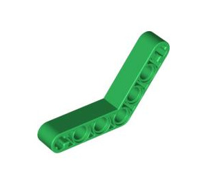 LEGO Vert Faisceau Courbé 53 degrés, 4 et 4 des trous (32348 / 42165)