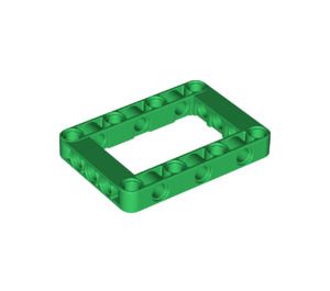 LEGO Vert Faisceau Cadre 5 x 7 (64179)