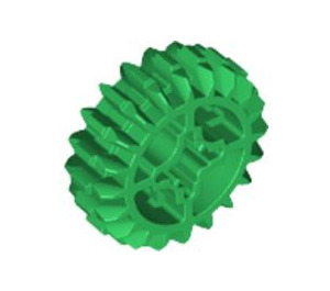 LEGO Vert Biseau Équipement avec 20 Les dents Non renforcé (32269)