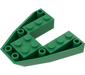 LEGO Verde Barca Base 6 x 6 (2626)