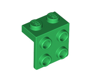 LEGO Groen Beugel 1 x 2 met 2 x 2 (21712 / 44728)