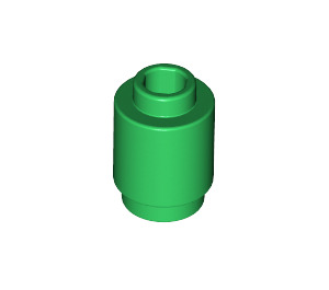 LEGO Green Brick 1 x 1 Round with Open Stud (3062 / 35390)