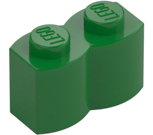 LEGO Green Brick 1 x 2 Log (30136)