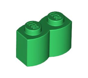 LEGO Green Brick 1 x 2 Log (30136)