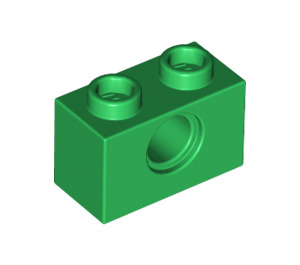 LEGO Green Brick 1 x 2 with Hole (3700)