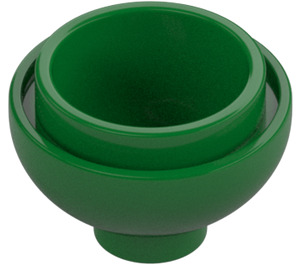 LEGO Green Brick 2 x 2 Round Dome Inverted (15395)