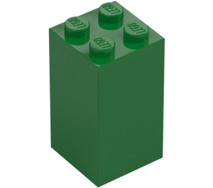 LEGO Zielony Cegła 2 x 2 x 3 (30145)