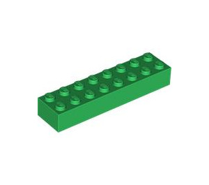 LEGO Verde Mattoncino 2 x 8 (3007 / 93888)