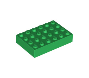 LEGO Groen Steen 4 x 6 (2356 / 44042)