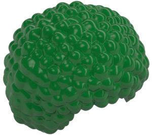 LEGO Green Bushy Bubble Style Hair (86385 / 87995)