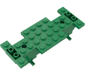 LEGO Green Car Base 4 x 10 x 1 2/3 (30235)