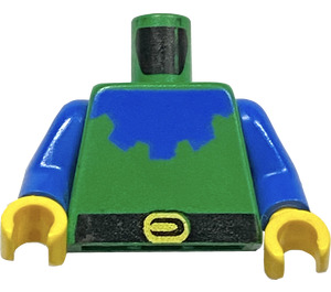 LEGO Grøn Slot Torso (973)