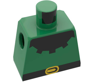 LEGO Vert Castle Torse sans bras (973)