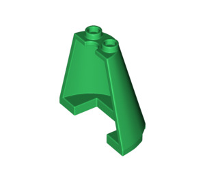LEGO Green Cone 2 x 4 x 3 Half (38317)