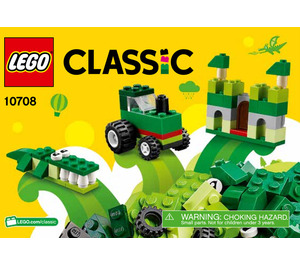 LEGO Green Creative Box 10708 Instructions