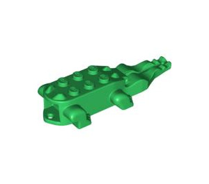 LEGO Grønn Krokodille Kropp (6026)