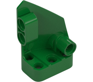 LEGO Verde Curvo Panel 1 Izquierda (87080)