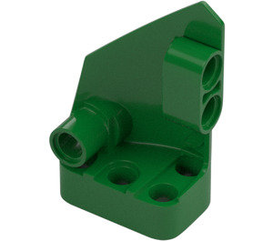 LEGO Green Curved Panel 2 Right (87086)