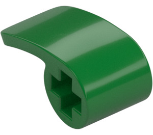 LEGO Verde Curvo Panel 2 x 1 x 1 (89679)