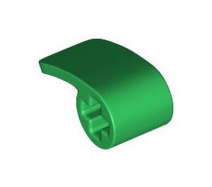 LEGO Green Curved Panel 2 x 1 x 1 (89679)