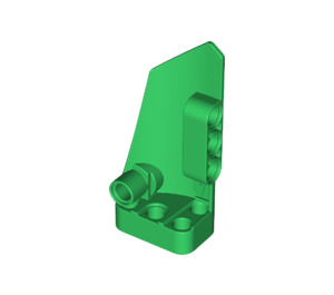 LEGO Green Curved Panel 4 Right (64391)