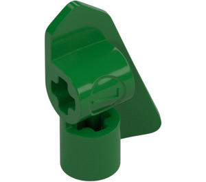 LEGO Green Curved Panel 7 Left (2387)