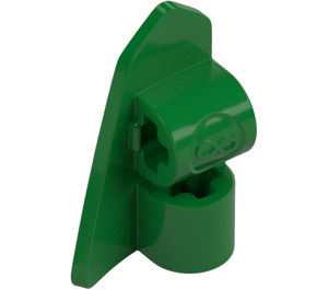 LEGO Green Curved Panel 8 Right (2389)