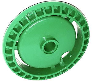 LEGO Green Disk 5 x 5 with Notched Disk (32439)