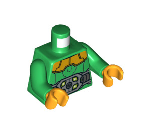 LEGO Zielony Doc Ock Minifigurka Tułów (973 / 76382)