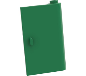 LEGO Green Door 1 x 3 x 4 Right with Hollow Hinge (58380)