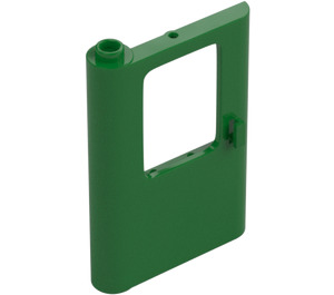 LEGO Verde Porta 1 x 4 x 5 Treno Sinistra (4181 / 43967)