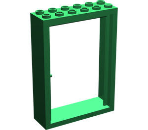 LEGO Green Door Frame 2 x 6 x 7  (4071)