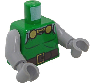 LEGO Groen Dr. Doom Torso (973 / 76382)