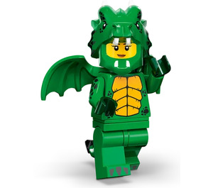 LEGO Green Dragon Costume Girl Figurine