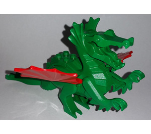 LEGO зелено Dragon with Trans-Neon Orange Wings