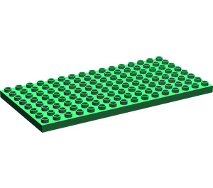 LEGO Grün Duplo Platte 8 x 16 (6490 / 61310)