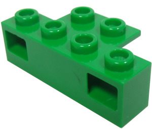 LEGO Zelená Electric Vlak Světlo Prism 1 x 4 Držák (2928)