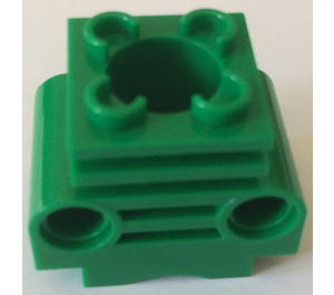 LEGO Vert Moteur Cylindre sans rainures sur le côté (2850)
