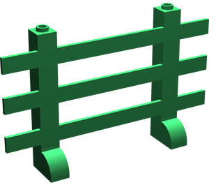 LEGO Vert Clôture 2 x 12 x 6 (30110)