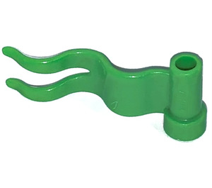 LEGO Green Flag 1 x 4 Streamer with Left Wave (4495)