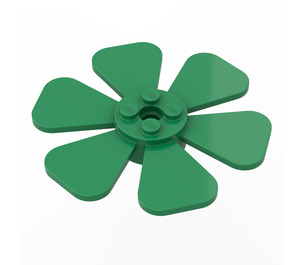 LEGO Groen Bloem/Propeller Ø61,84 (30078)