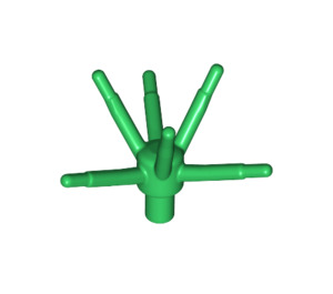 LEGO Green Flower Stem with Stalk and 6 Stems (19119)